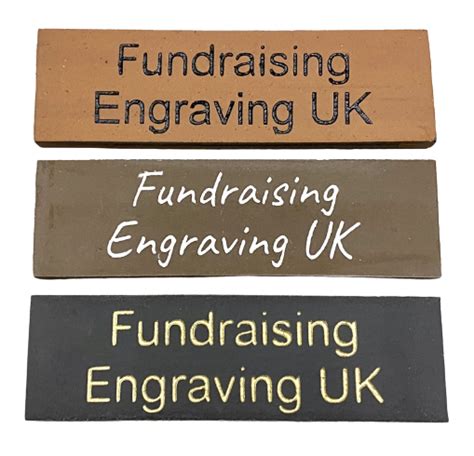 Fundraising Engraving UK Engraved Bricks
